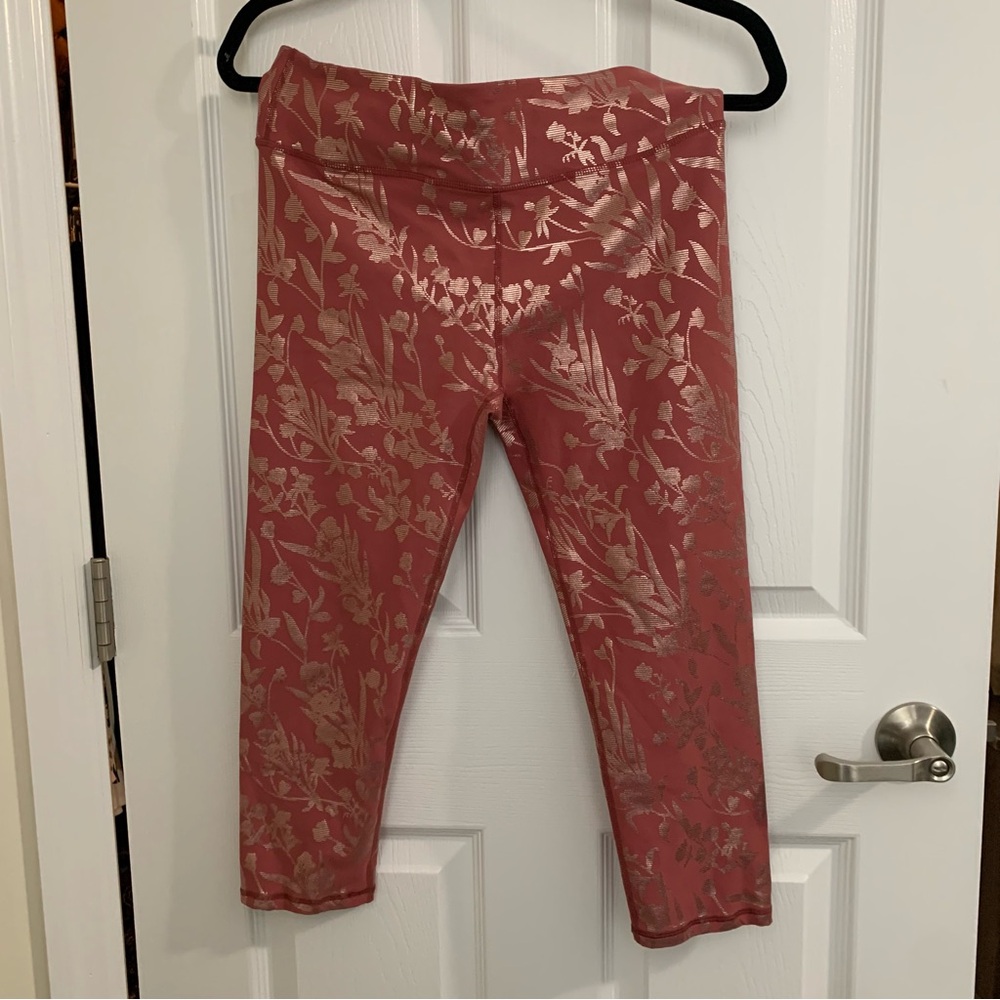 Gold & Pink Leggings